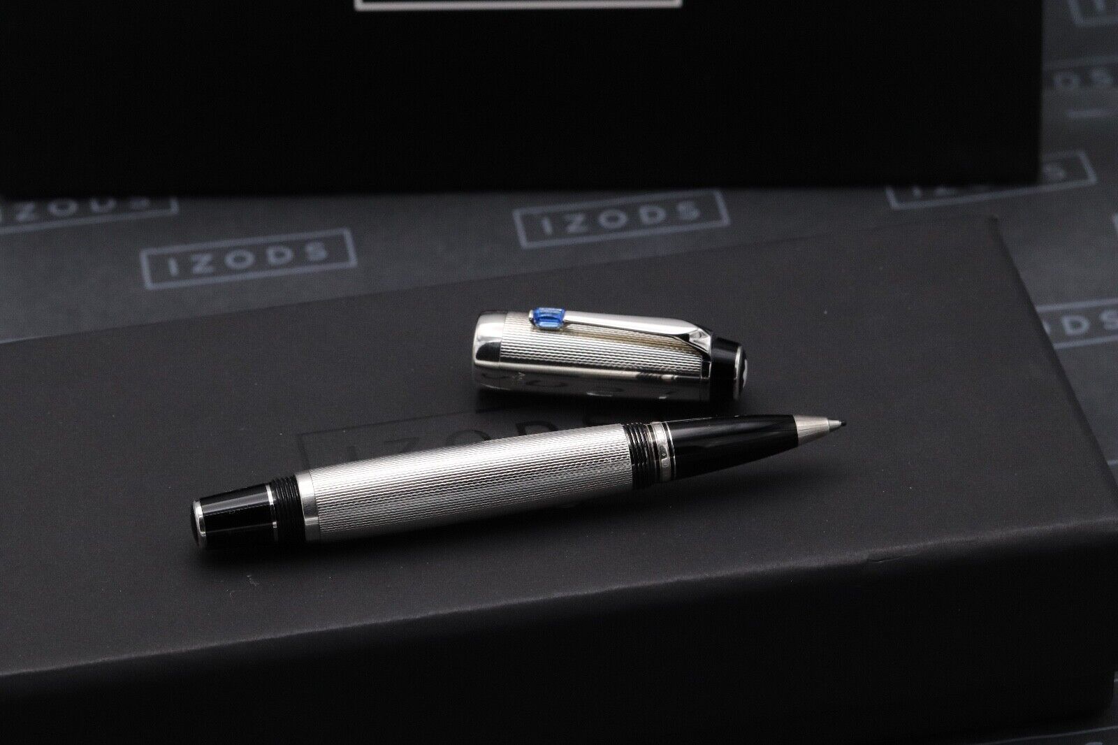 Montblanc Boheme Silver Bleu AG925 Rollerball Pen image 1