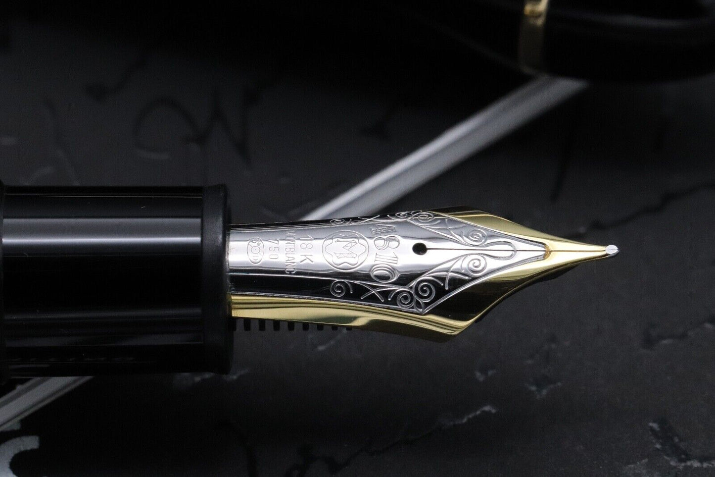 Montblanc Meisterstuck 149 Gold-Coated Fountain Pen image 2