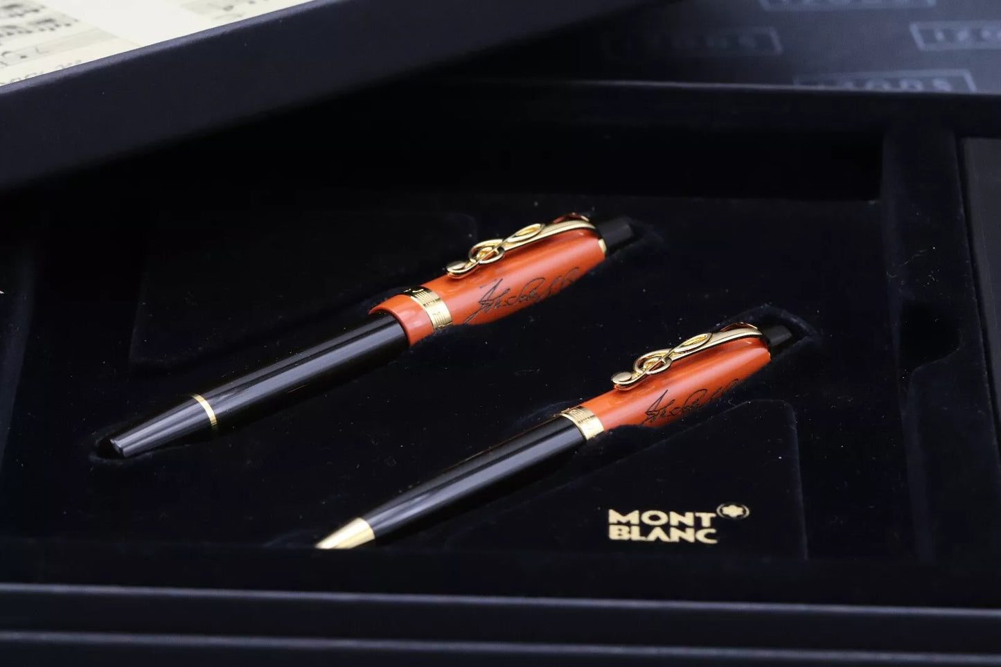 Montblanc Donation Series Johann Sebastian Bach FP, BP Set - UNUSED image 10