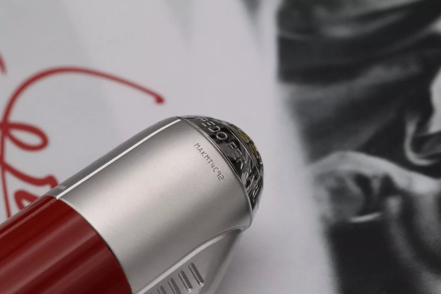 Montblanc Great Characters Enzo Ferrari Special Edition Fountain Pen - DIPPED image 7