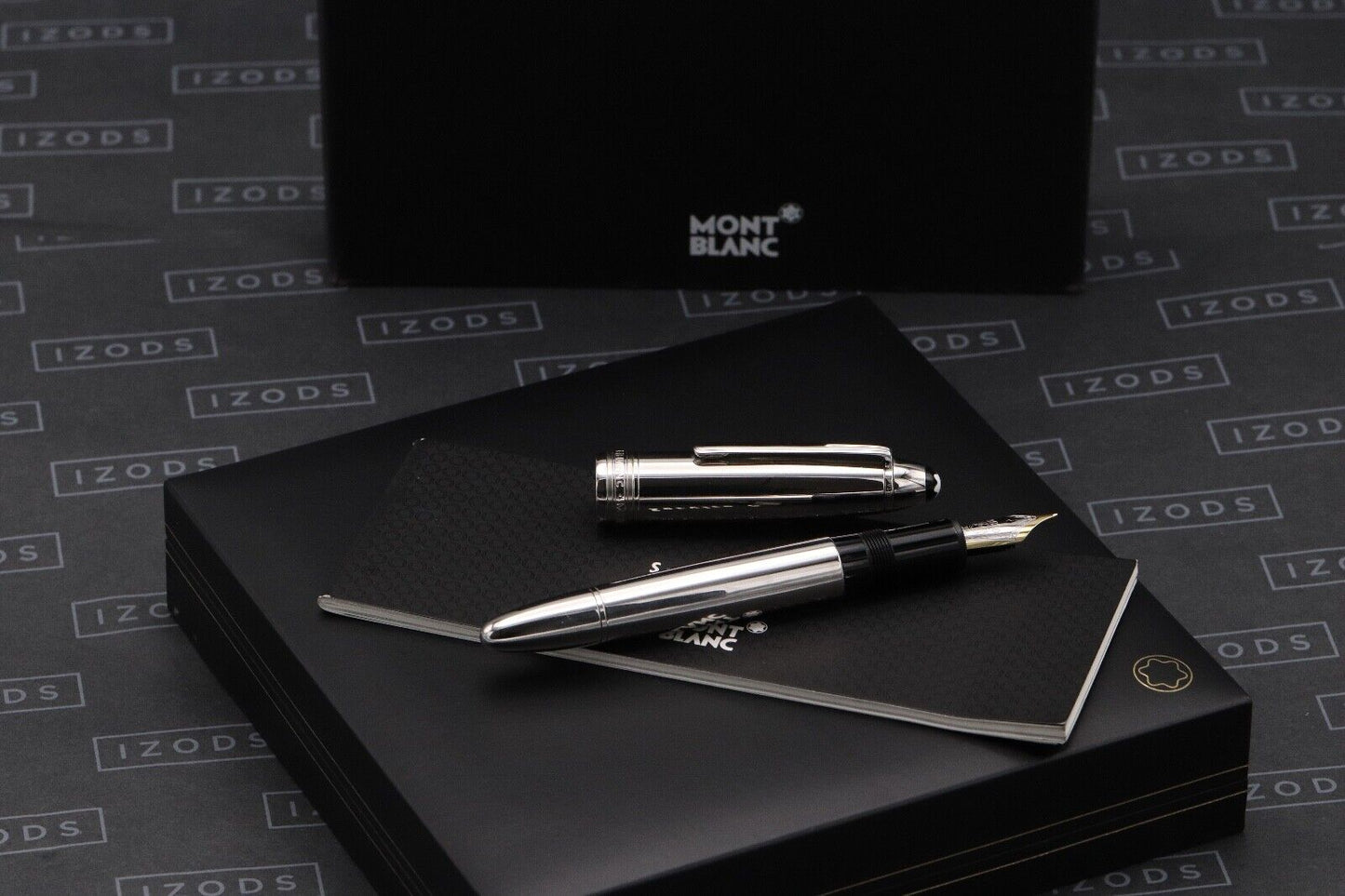 Montblanc Meisterstuck 146 LeGrand Steel Fountain Pen image 0