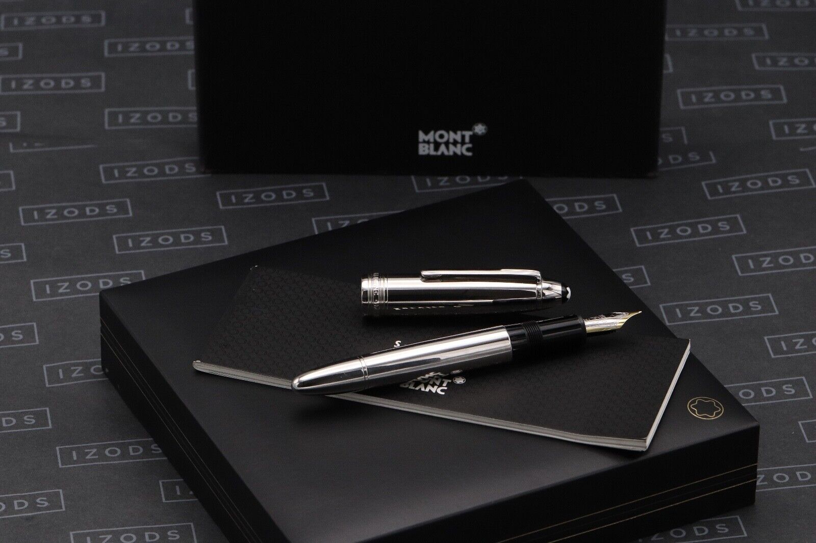Montblanc Meisterstuck 146 LeGrand Steel Fountain Pen image 0