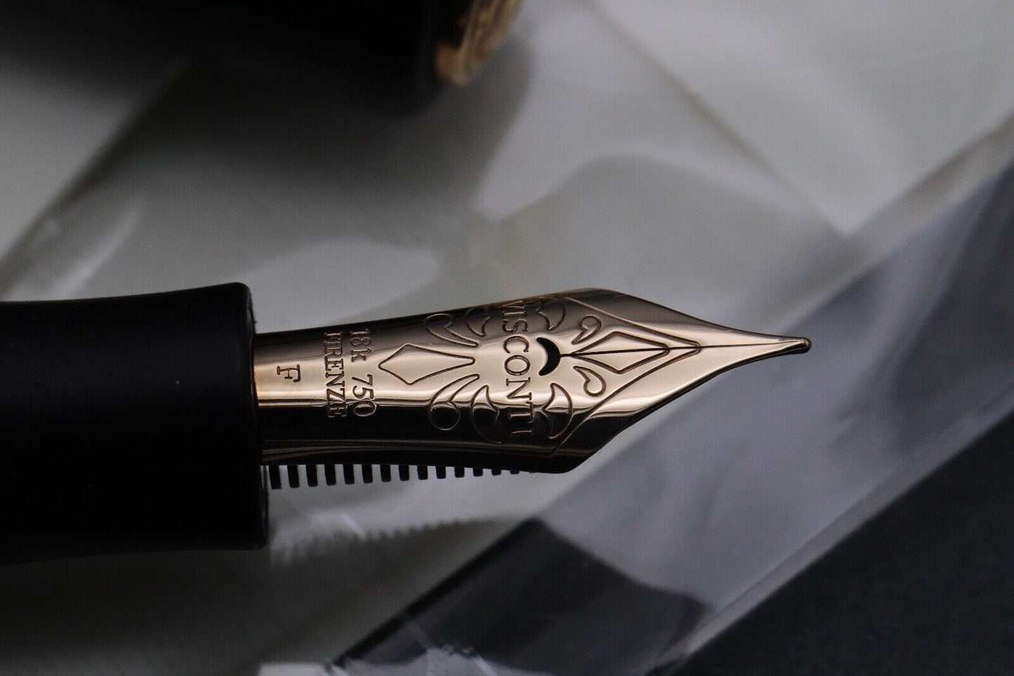 Visconti Homo Sapiens Bronze Age Fountain Pen - 18k Fine image 3