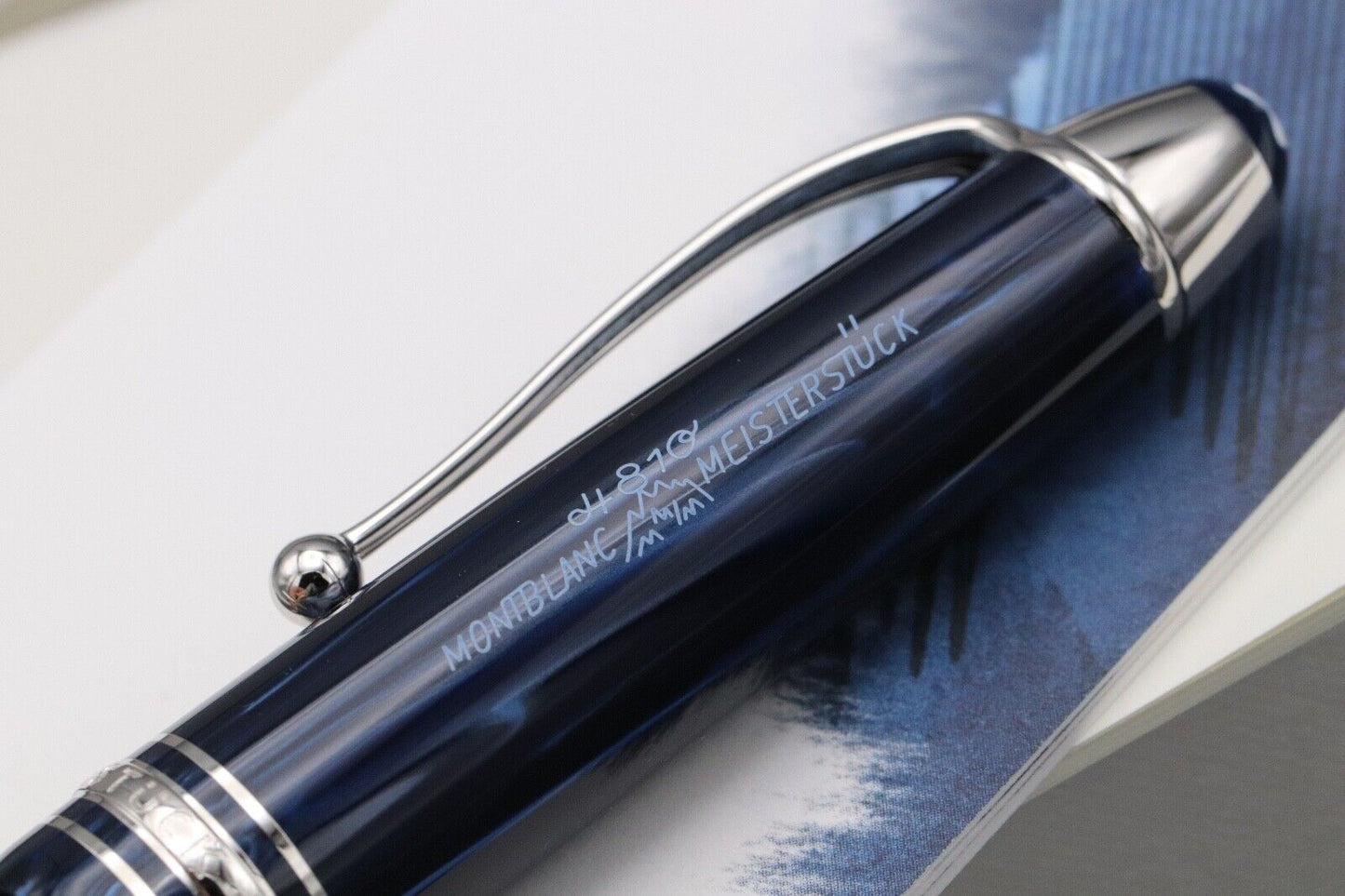 Montblanc Meisterstuck LeGrand 'Origin Collection' Blue Rollerball Pen - UNUSED image 4