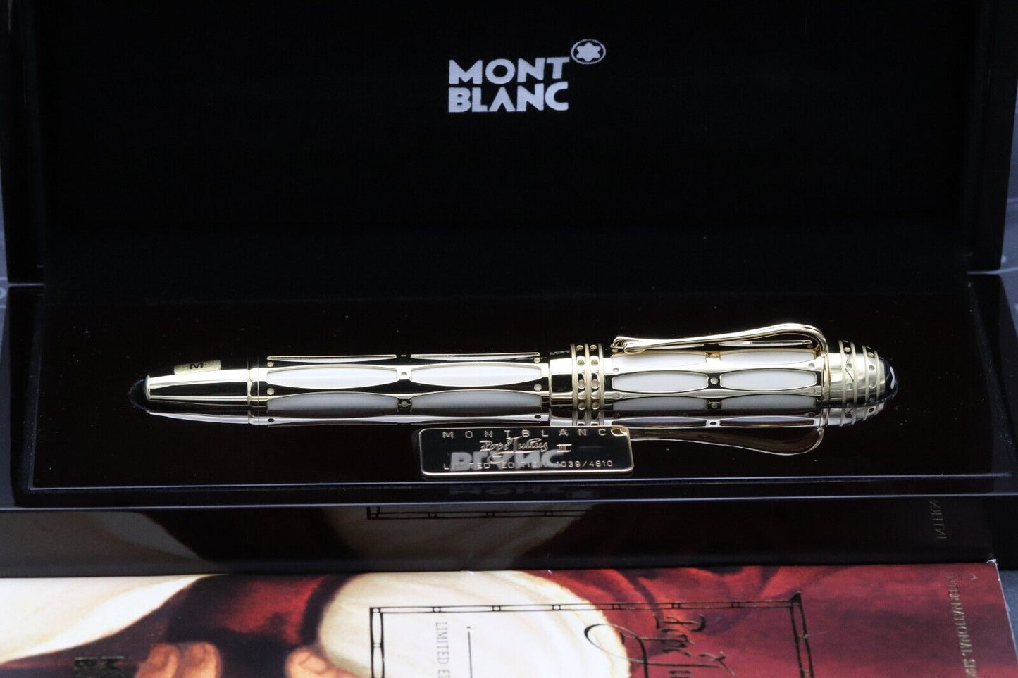 Montblanc Patron Of Art Pope Julius II 4810 Fountain Pen – UNUSED image 9