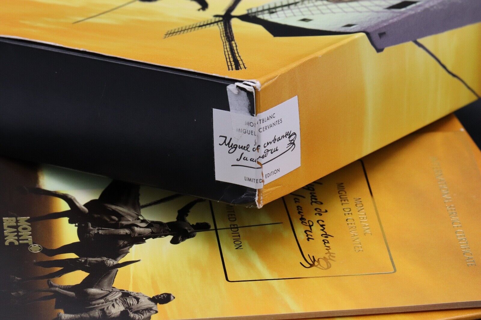 Montblanc Writers Edition Miguel de Cervantes FP, MP, BP Set - UNUSED image 8