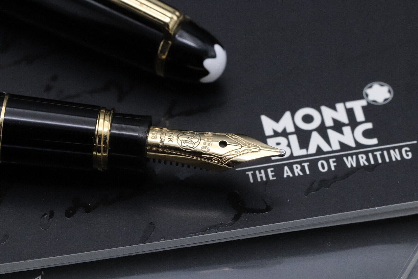 Montblanc Meisterstück 114 Mozart Gold-Coated Fountain Pen image 2