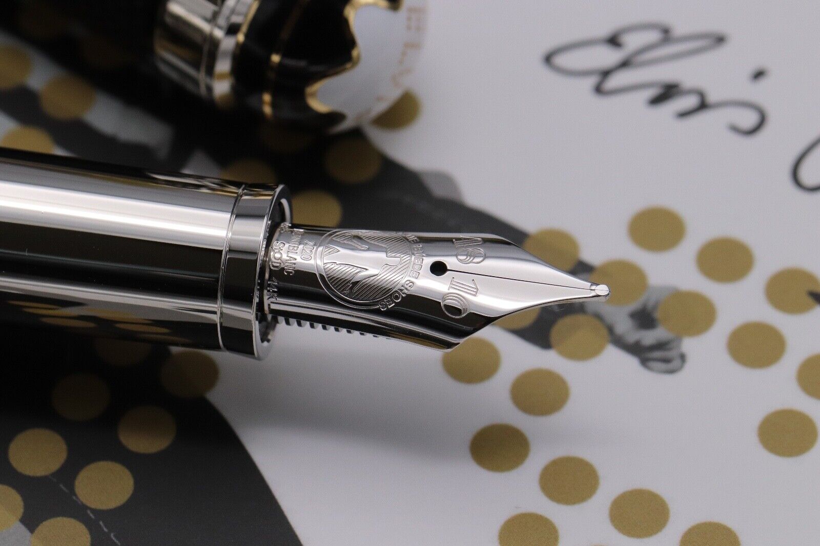 Montblanc Great Characters Elvis Presley Special Edition Fountain Pen - UNUSED image 3