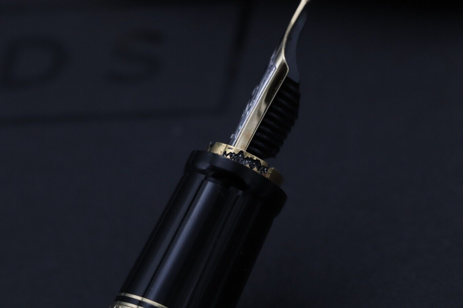 Montblanc Boheme Gold Line No Stone Fixed Nib Fountain Pen image 3