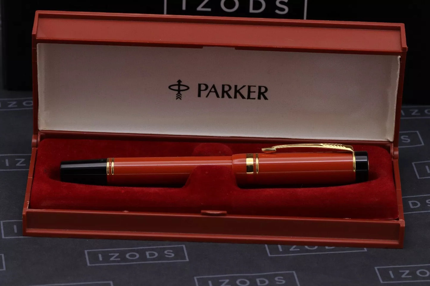 Parker Duofold International Orange Fountain Pen - Michael Masuyama IF Nib image 8