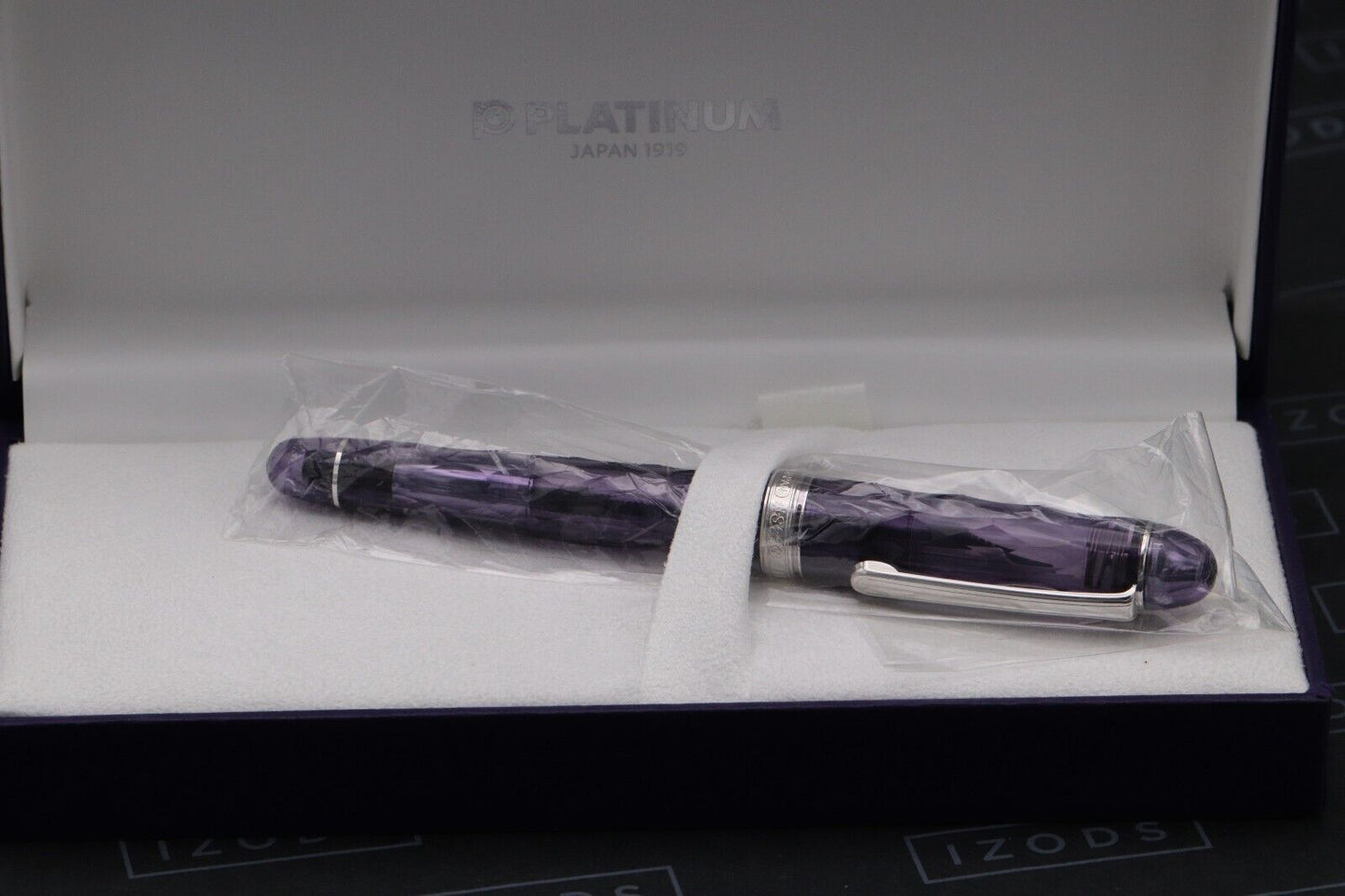 Platinum #3776 Century Fuji Shunkei Shiun Limited Edition Fountain Pen - UNUSED image 7