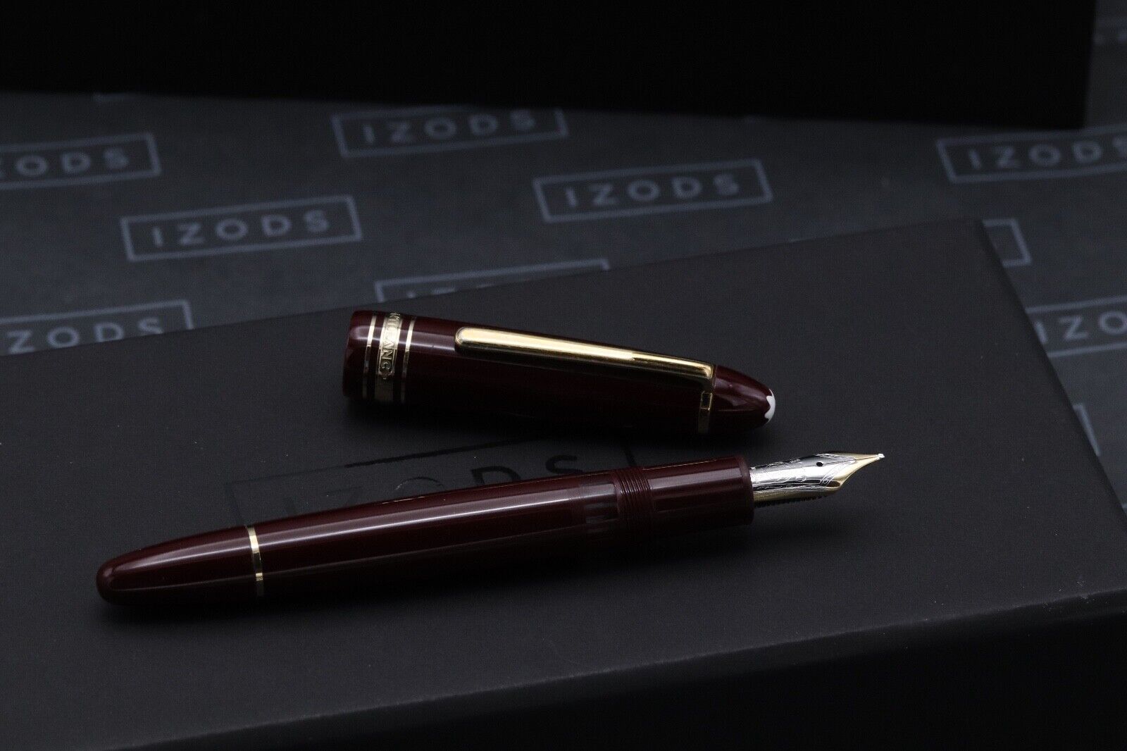 Montblanc Meisterstuck 146 LeGrand Bordeaux Fountain Pen - OB Nib image 1