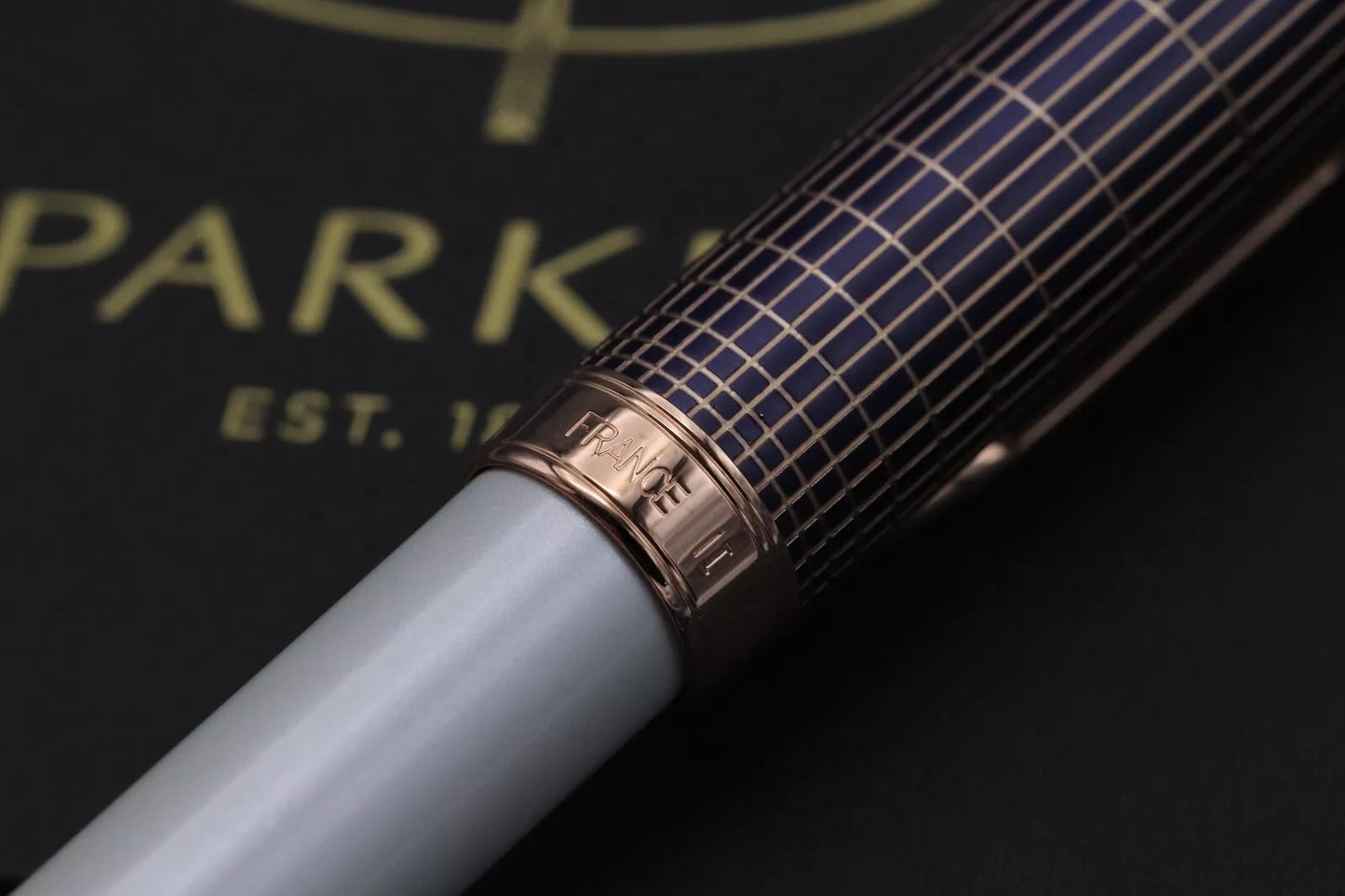 Parker Sonnet Contort Cisele Purple Special Edition Fountain Pen image 6