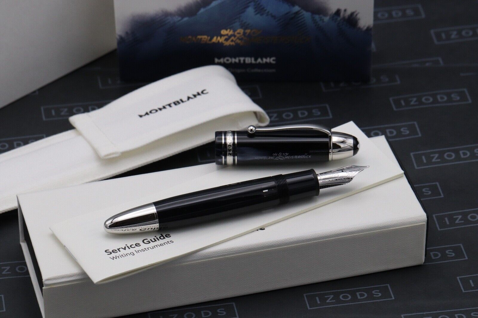Montblanc Meisterstuck 149 The Origin Collection Black Fountain Pen - Fine Nib image 0