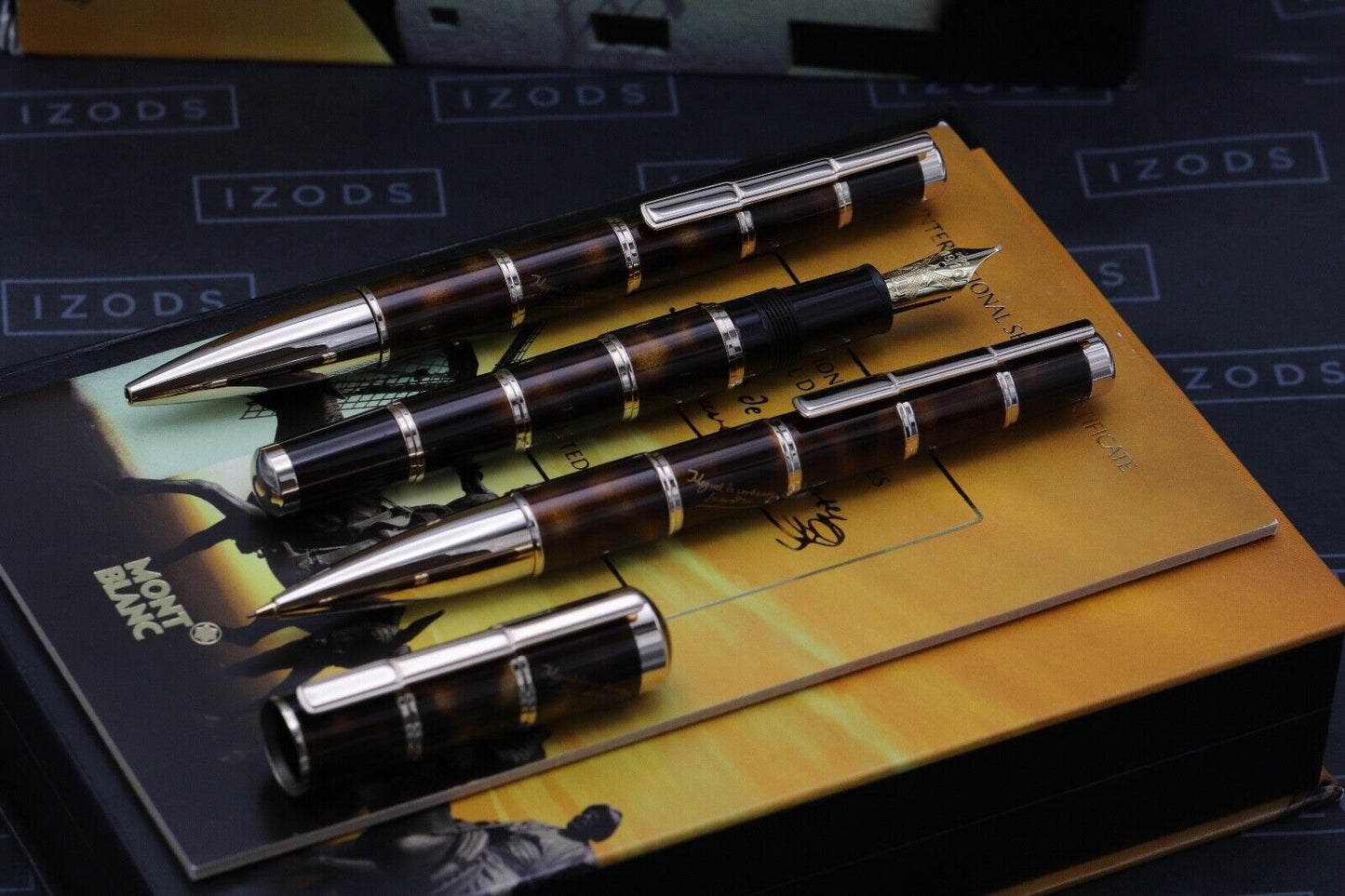 Montblanc Writers Edition Miguel de Cervantes FP, MP, BP Set - UNUSED image 1