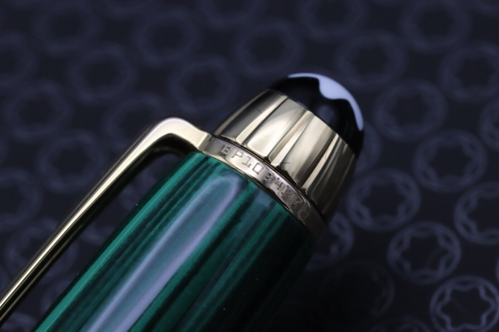 Montblanc Meisterstuck 116 Mozart Czar Nikolai I Vermeil Ballpoint Pen image 5
