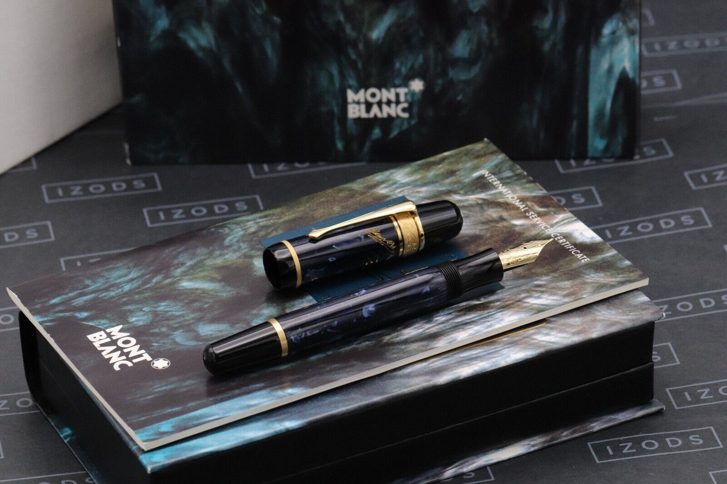 Montblanc Writers Edition Edgar Allan Poe Fountain Pen - RARE EF NIB image 0