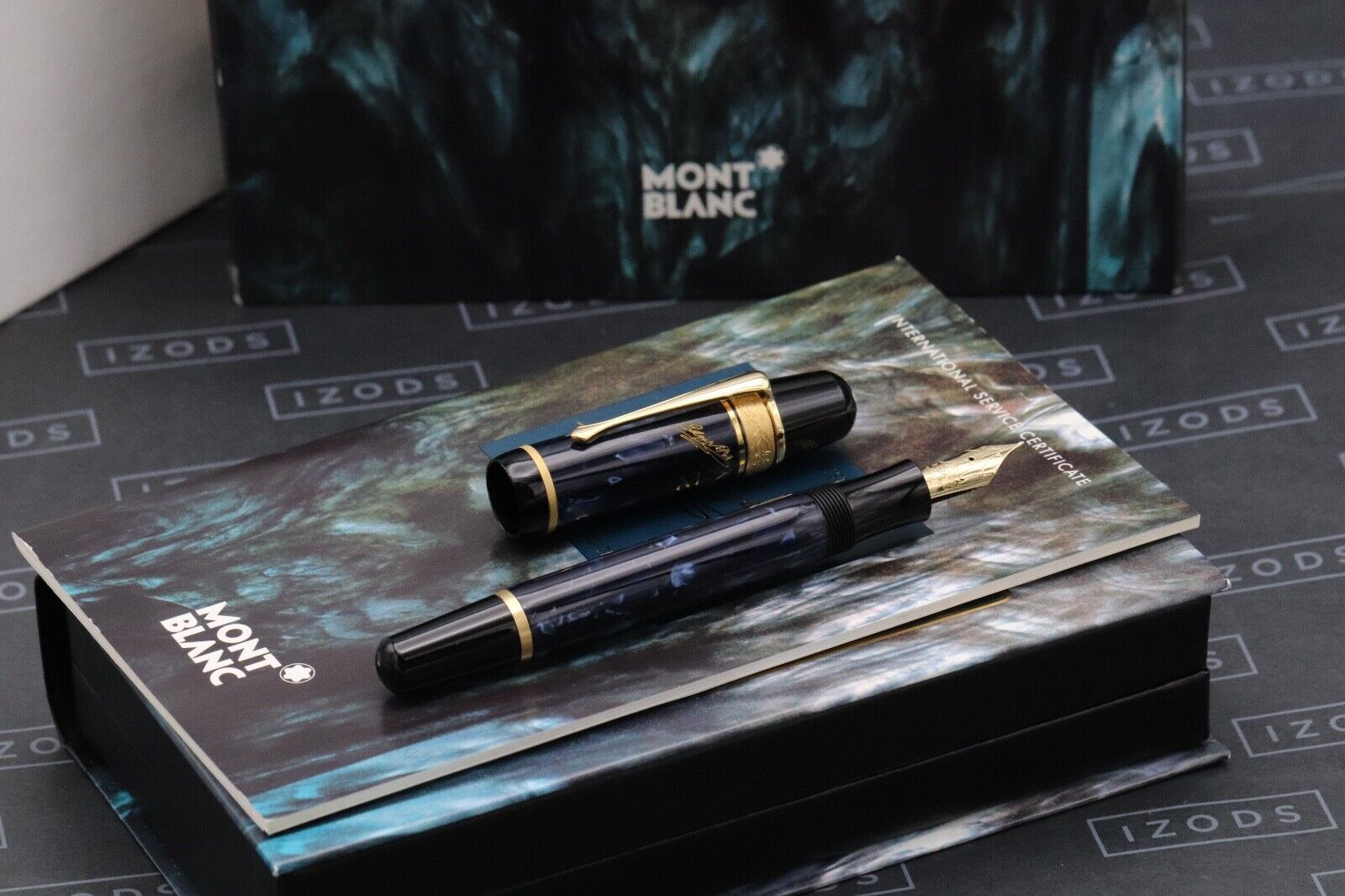 Montblanc Writers Edition Edgar Allan Poe Fountain Pen - RARE EF NIB image 0