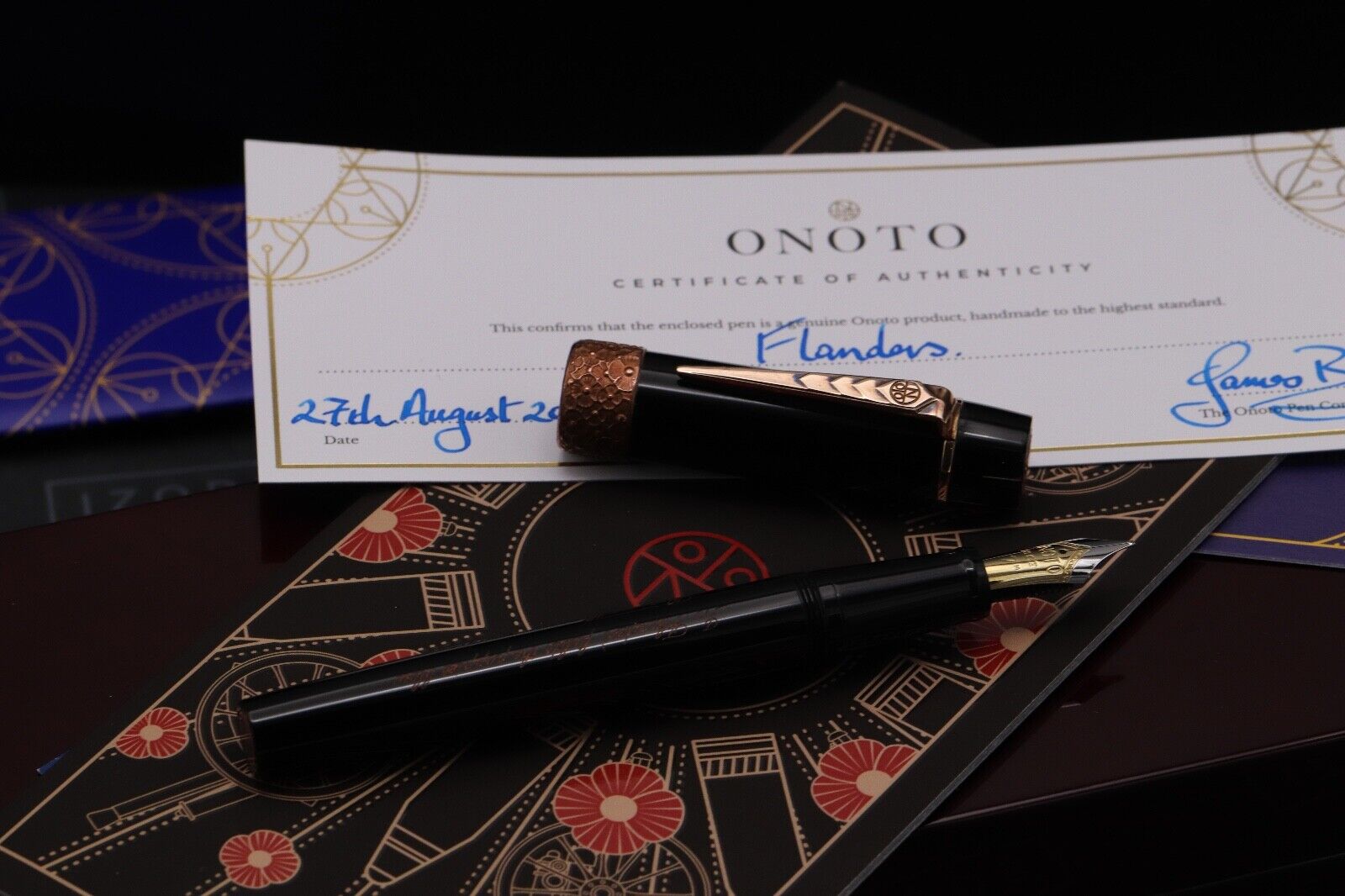 Onoto Magna Flanders Limited Edition Fountain Pen - IM Nib image 1