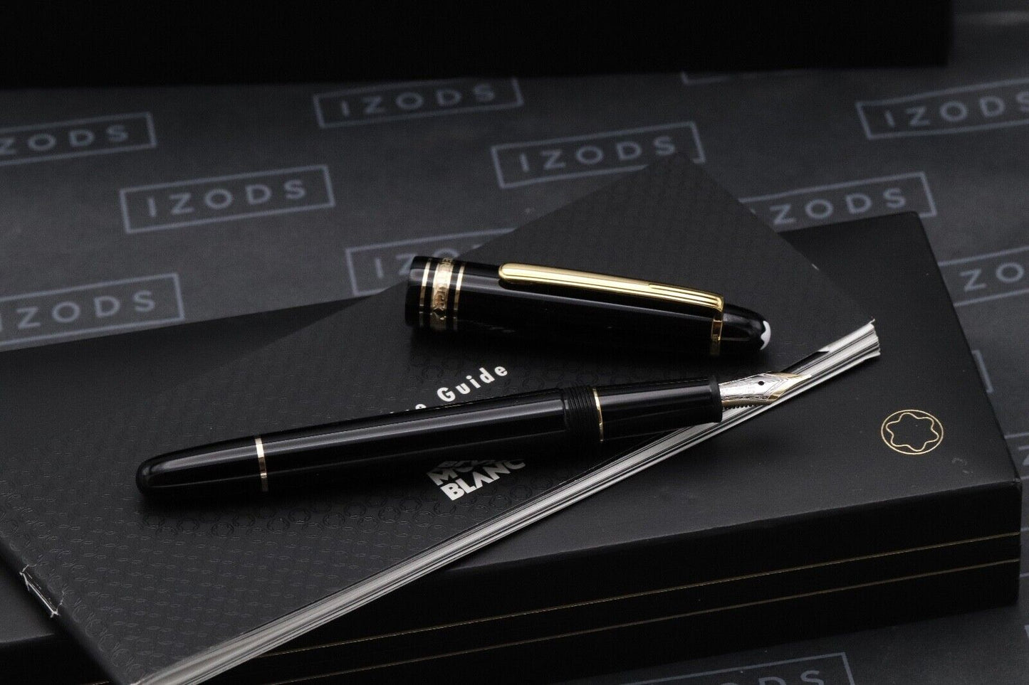 Montblanc Meisterstuck 145 Classique Gold Coated Fountain Pen - NEVER INKED image 1