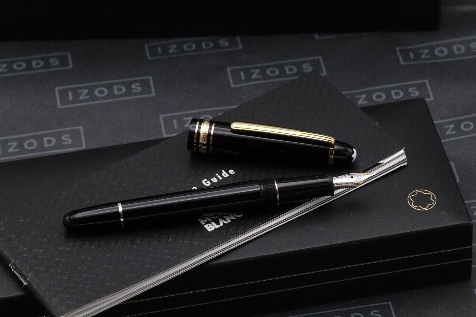 Montblanc Meisterstuck 145 Classique Gold Coated Fountain Pen - NEVER INKED image 1
