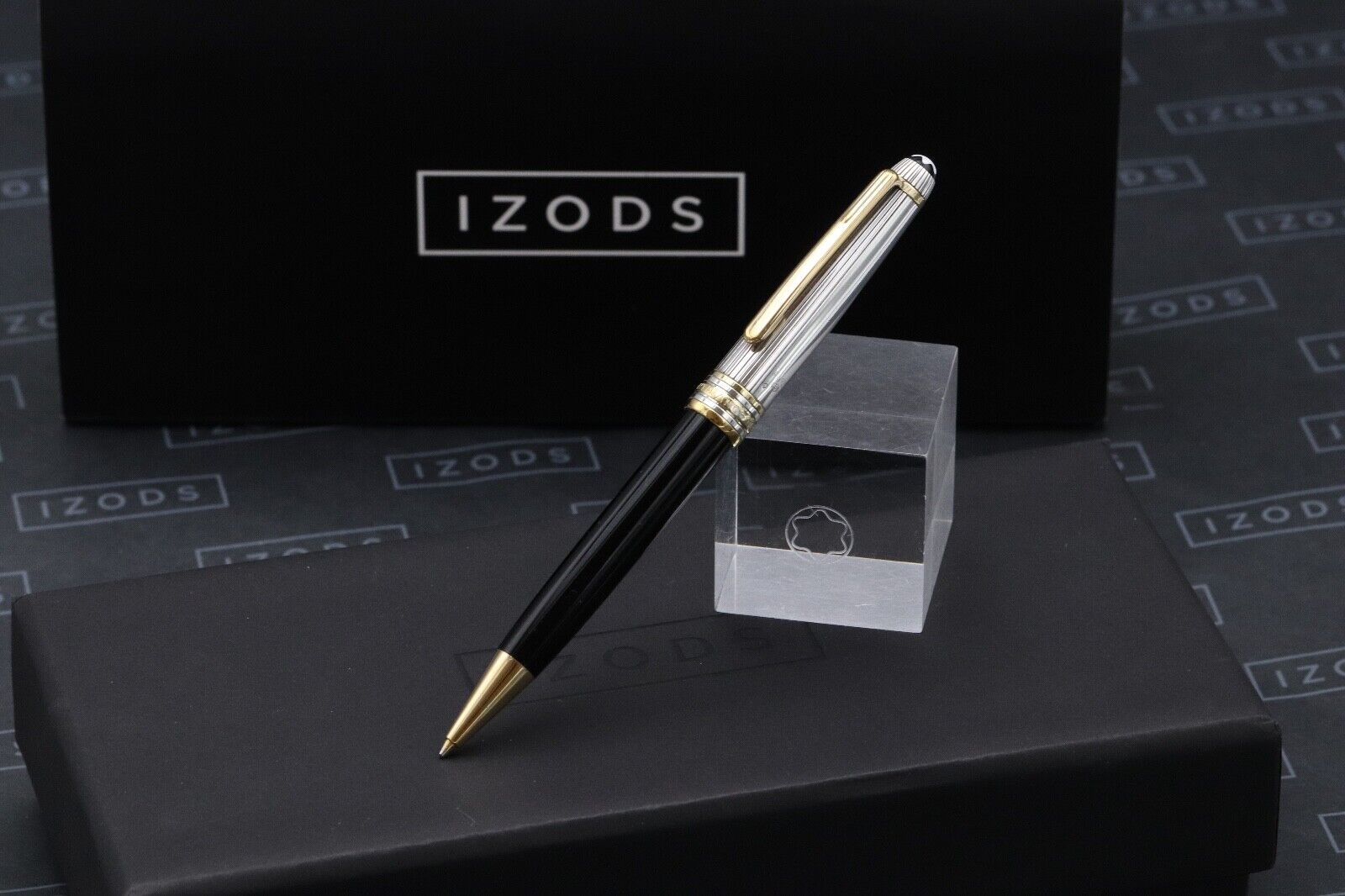 Montblanc Meisterstuck 165 Classique AG925 Pinstripe Doue Mechanical Pencil image 0