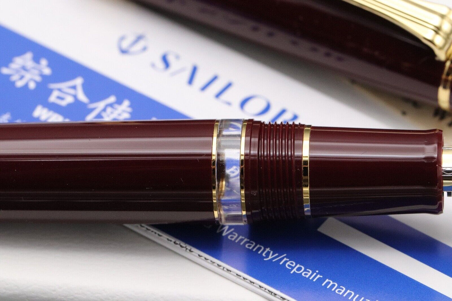 Sailor Professional Gear Realo GT Maroon Fountain Pen - UNUSED - Music Nib image 3