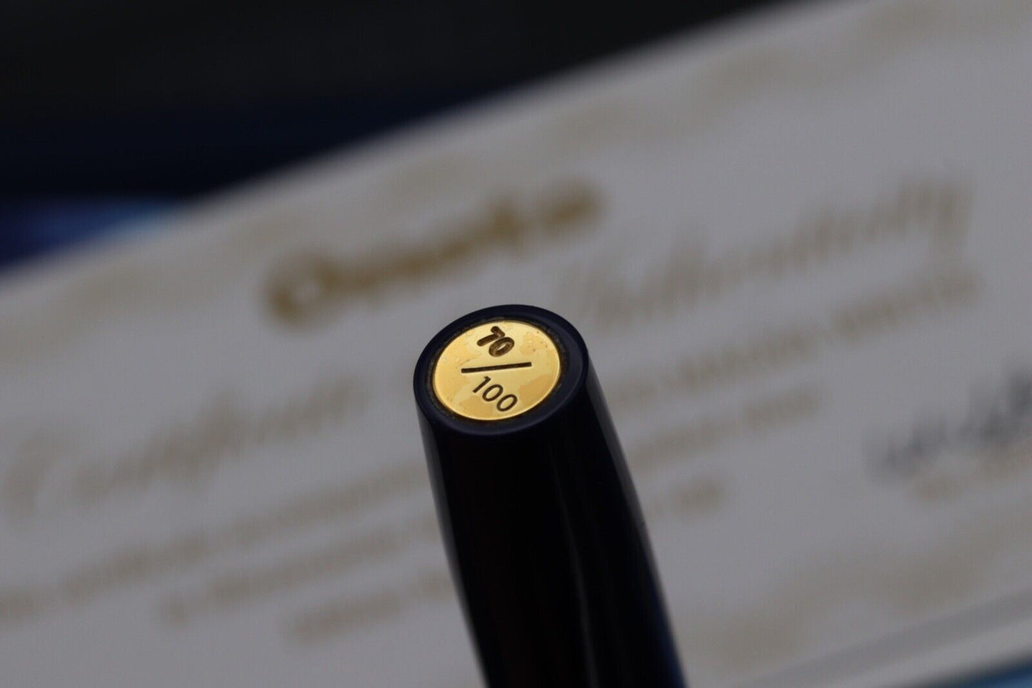 Onoto The Magna Writer Ultramarine Limited Edition Fountain Pen image 3