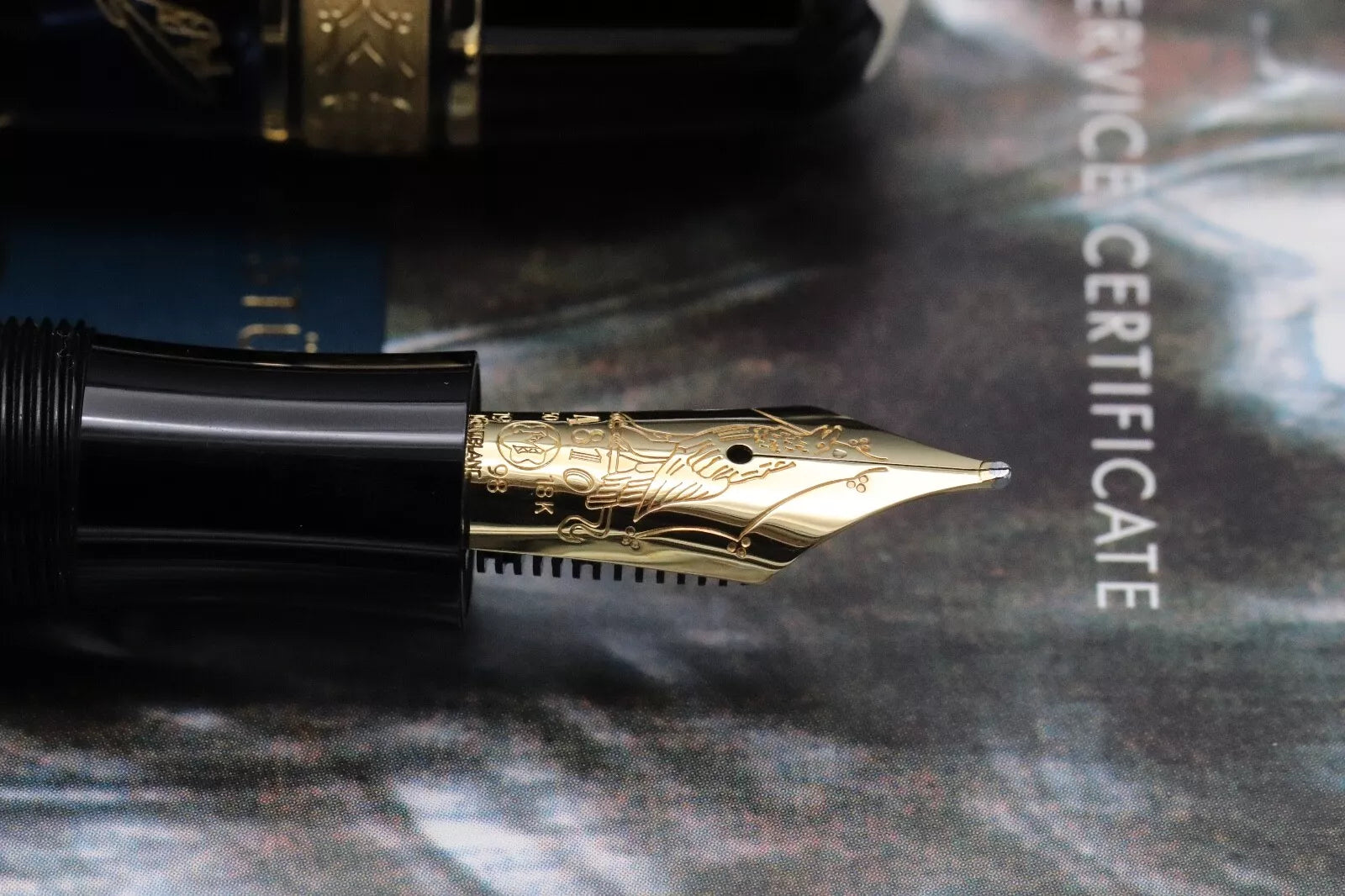 Montblanc Writers Edition Edgar Allan Poe Fountain Pen image 2