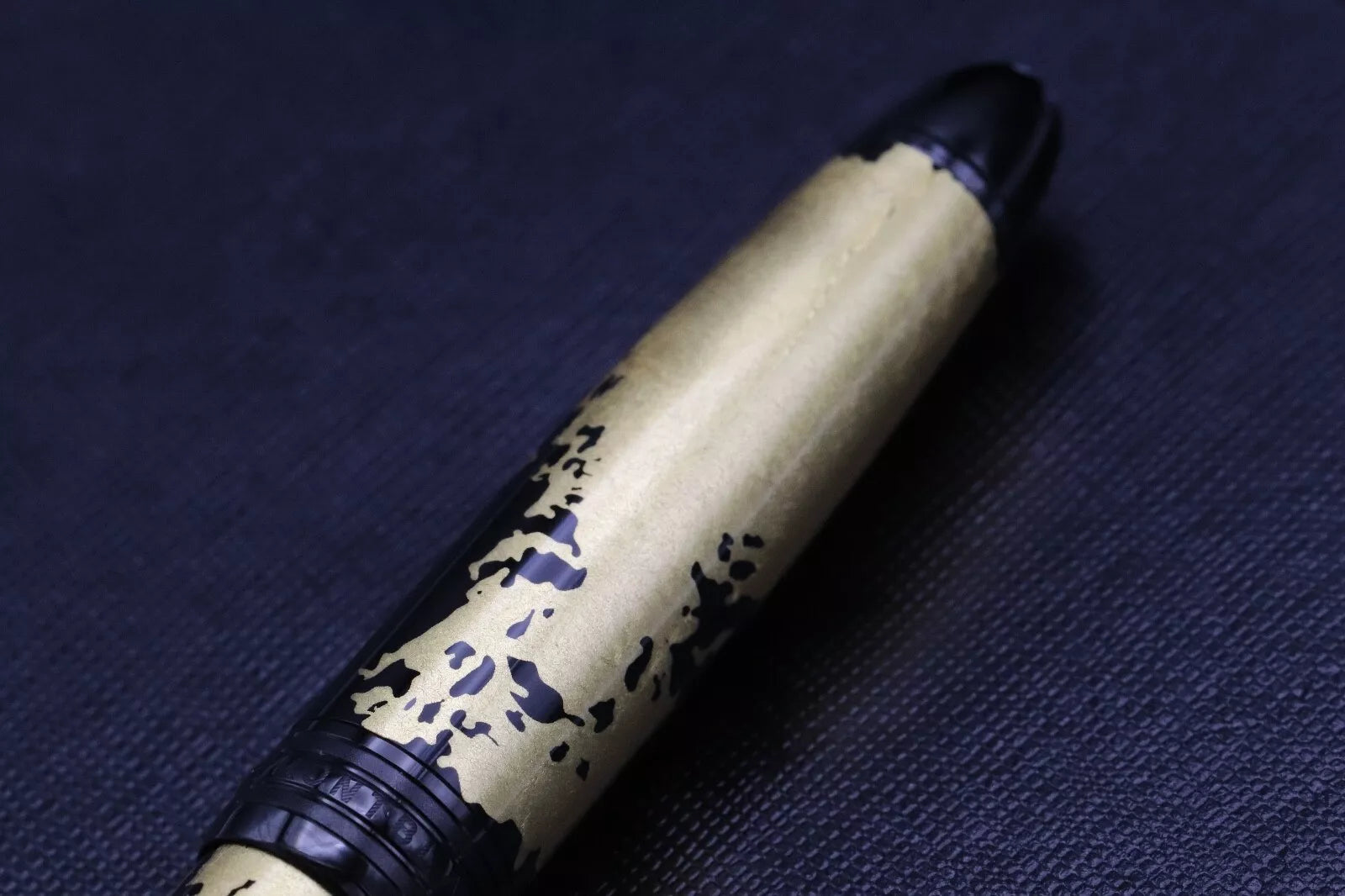 Montblanc Meisterstuck 146 LeGrand Solitaire Gold Leaf Fountain Pen - Flex Nib image 5