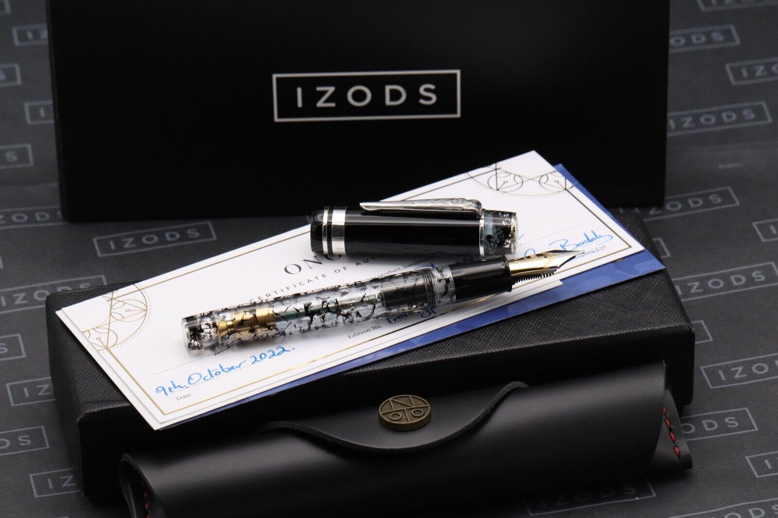 Onoto Magna Diffusion Demonstrator Prototype Fountain Pen - #8 18k B Nib image 0