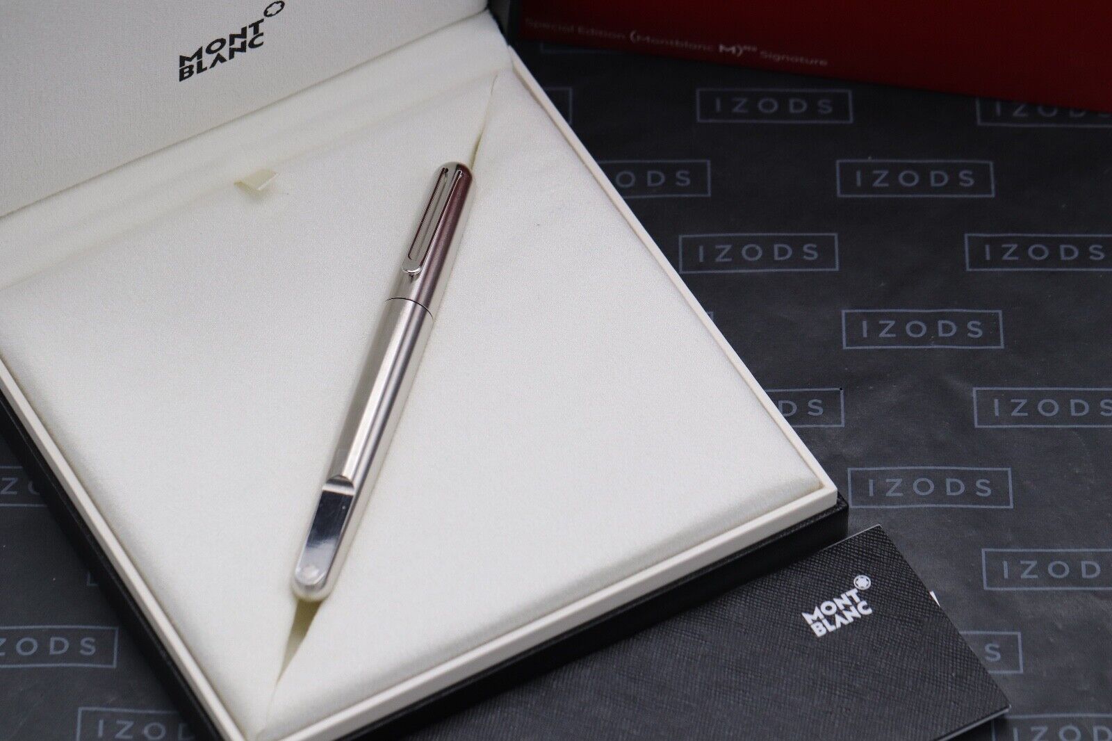 Montblanc M Marc Newson RED Signature Rollerball Pen - UNUSED image 6
