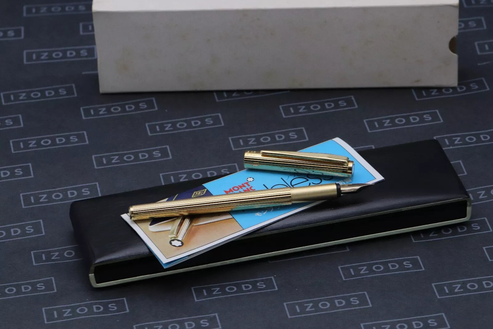 Montblanc Noblesse 1st Generation Gold-Plated Fountain Pen - 14K EF Nib image 0