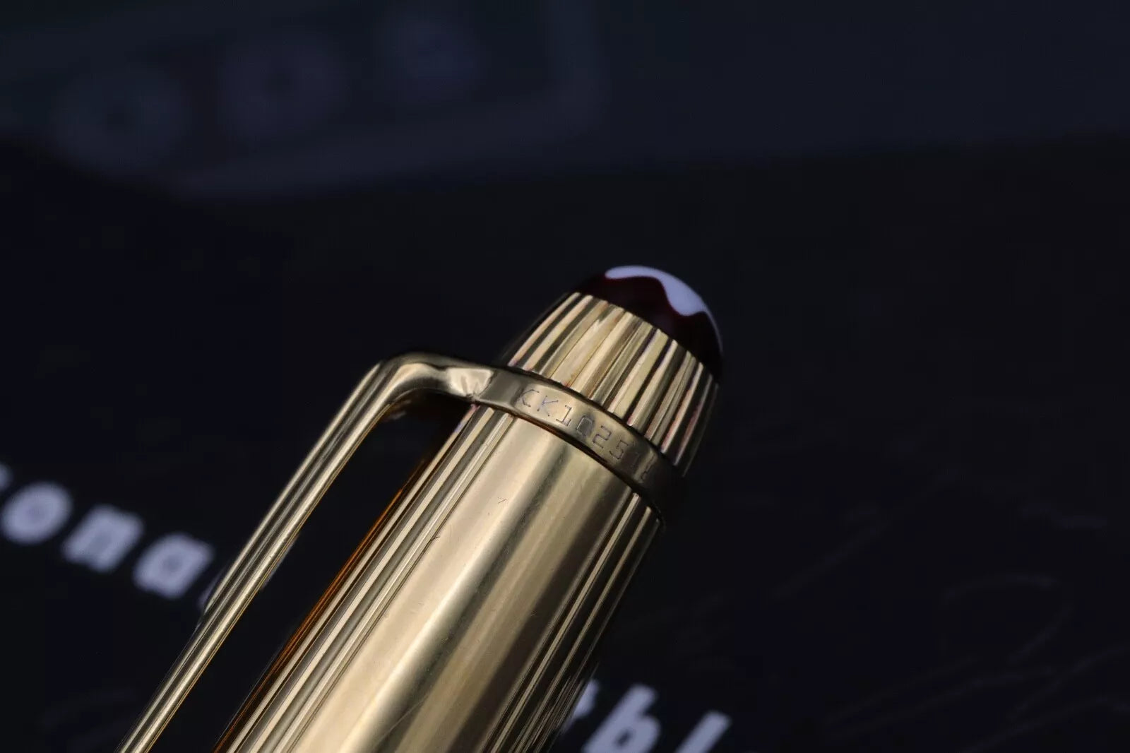 Montblanc Meisterstuck 144 Classique Bordeaux Vermeil Fountain Pen image 5