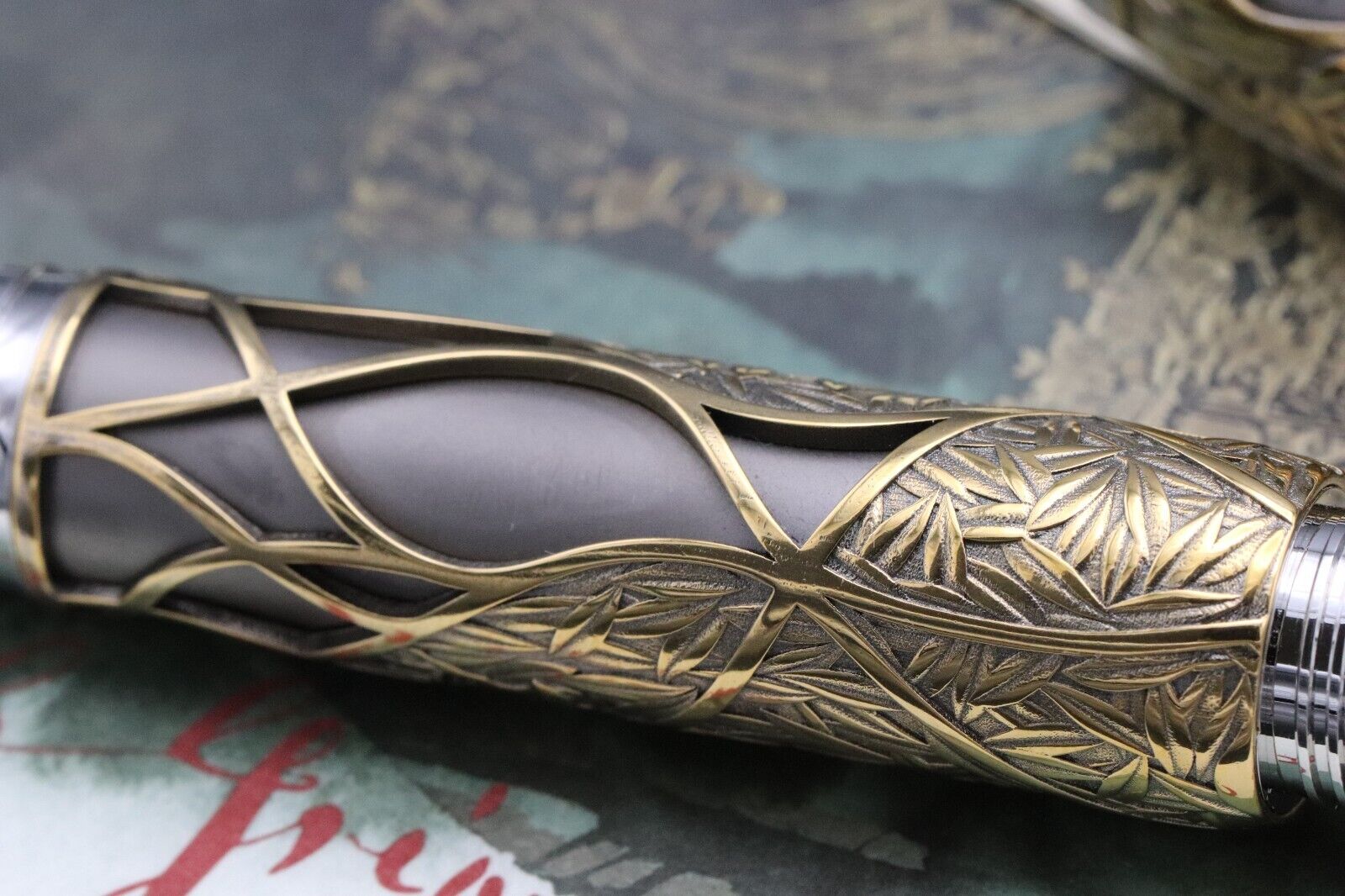 Montblanc Writers Edition Homage to Brothers Grimm 1812 Fountain Pen INKED ONCE image 4