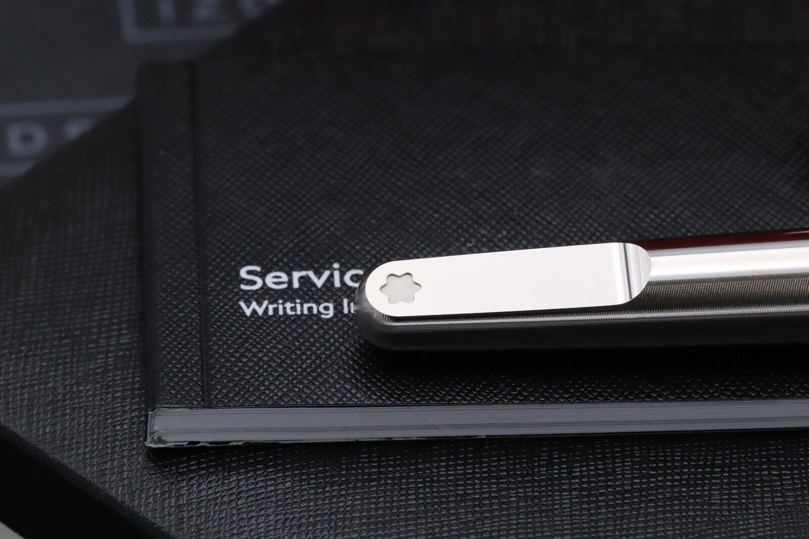 Montblanc M Marc Newson RED Signature Rollerball Pen image 3