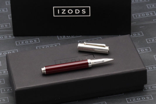 Montegrappa Espressione Duetto Silver Red Rollerball Pen image 0