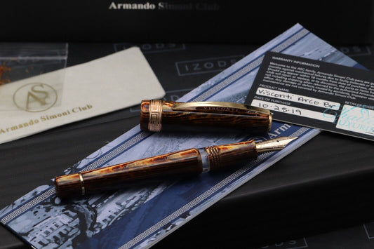 Visconti for ASC Manhattan Arco Bronze Fountain Pen image 1