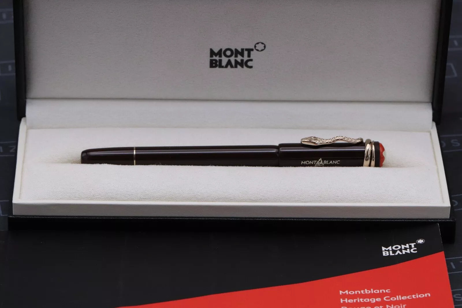 Montblanc Heritage Rouge et Noir Tropic Brown Special Edition Rollerball Pen image 5
