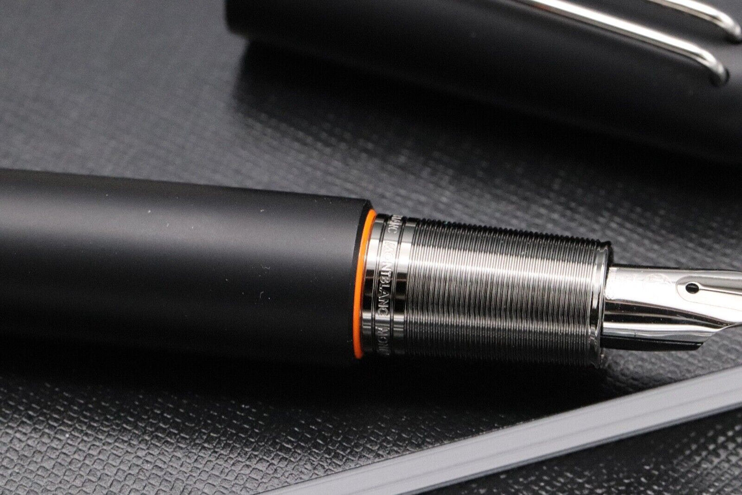 Montblanc M Marc Newson Ultra Black Fountain Pen – Serviced by MB Nov 2024 image 3