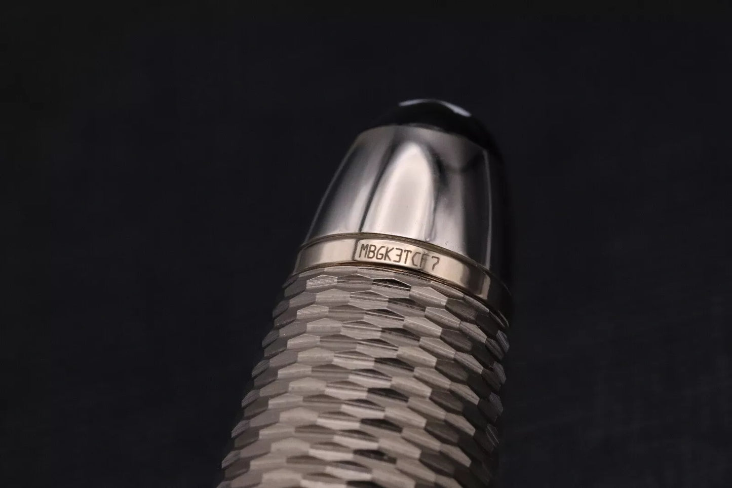 Montblanc Meisterstuck 146 LeGrand Geometry Solitaire Fountain Pen - UNUSED image 5