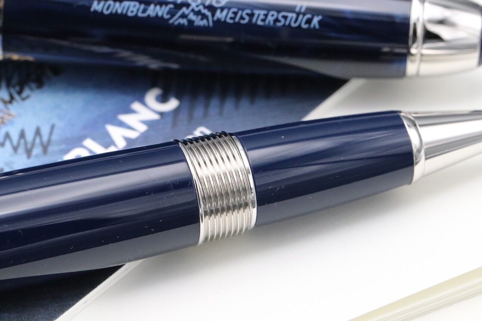 Montblanc Meisterstuck LeGrand 'Origin Collection' Blue Rollerball Pen - UNUSED image 2
