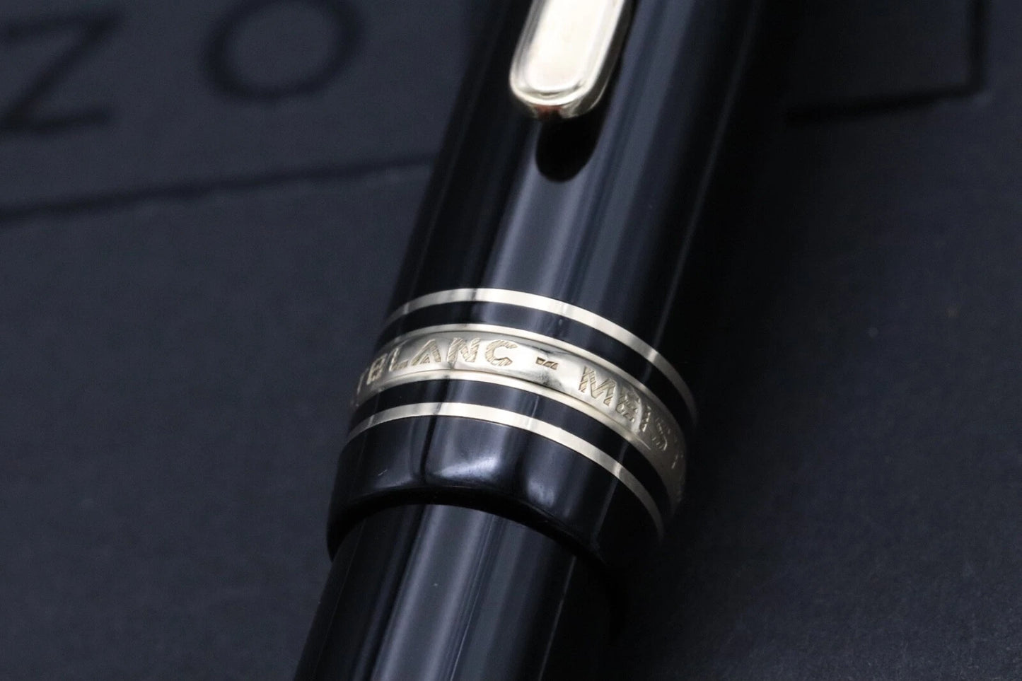 Montblanc Meisterstuck 146 LeGrand Gold Coated Fountain Pen - OB Monotone Nib image 3