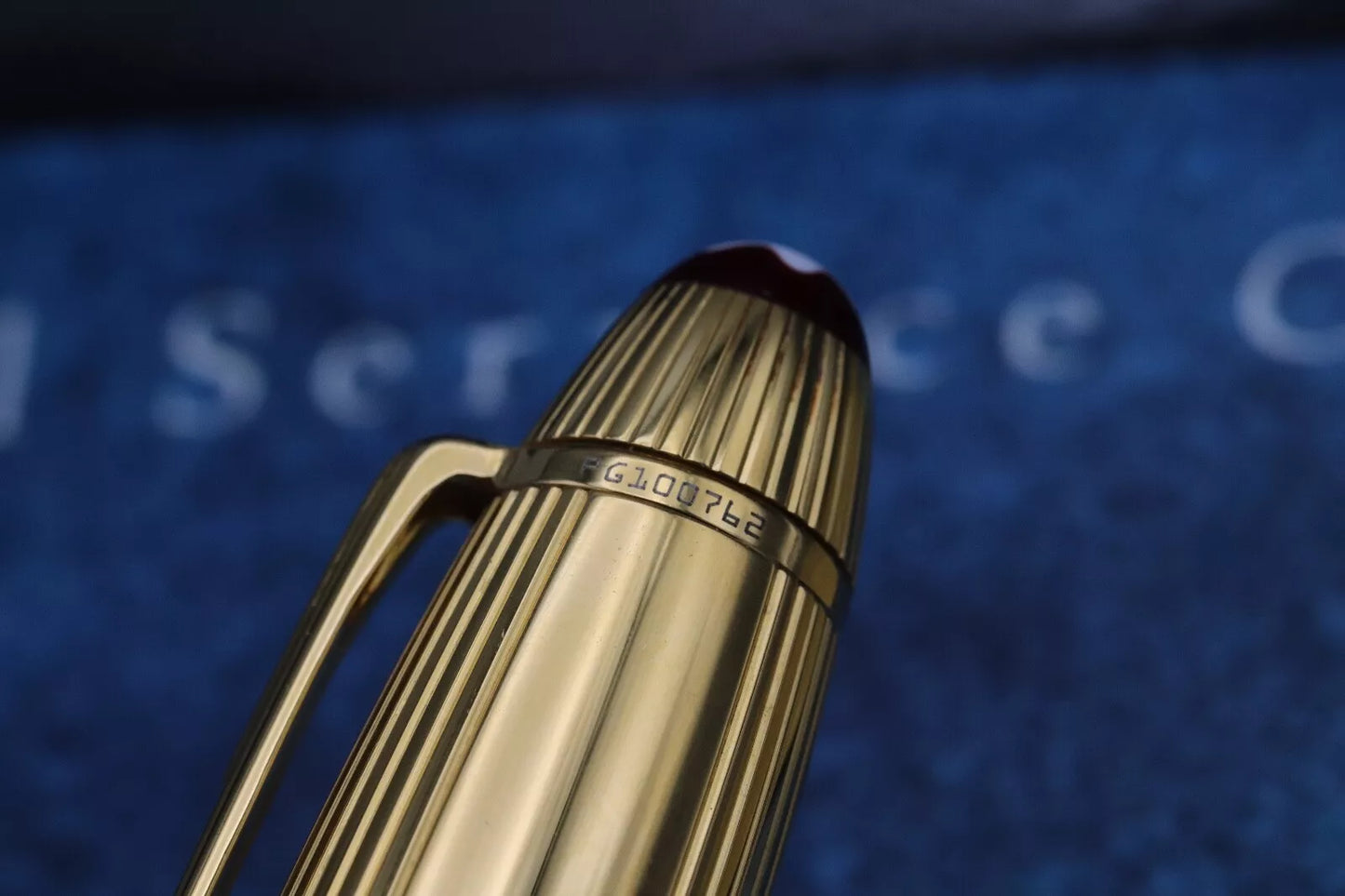 Montblanc Meisterstuck 146 LeGrand Bordeaux Vermeil Fountain Pen - NEVER INKED image 5