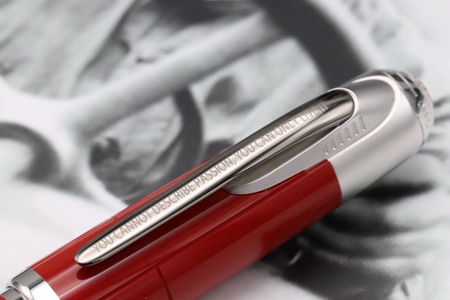 Montblanc Great Characters Enzo Ferrari Special Edition Fountain Pen - Fine Nib image 4