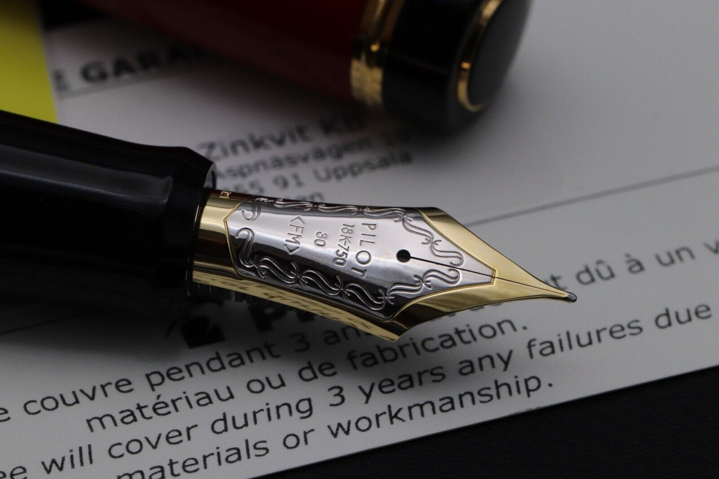 Pilot Custom Urushi Vermillion Fountain Pen - INKED ONCE image 2
