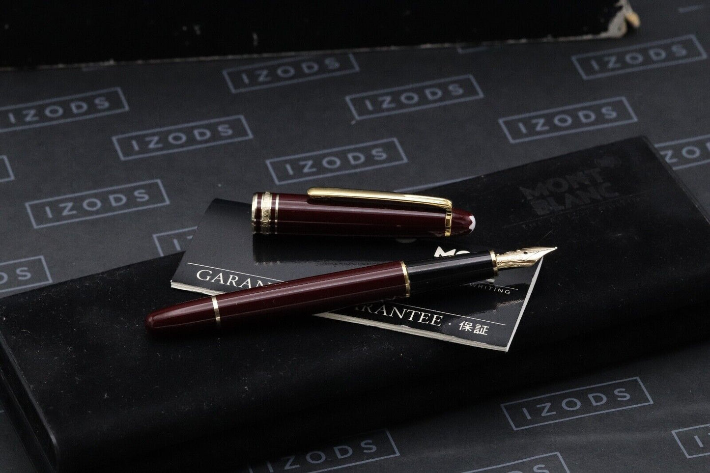 Montblanc Meisterstuck 144 Classique Bordeaux (Black Section) Fountain Pen image 1