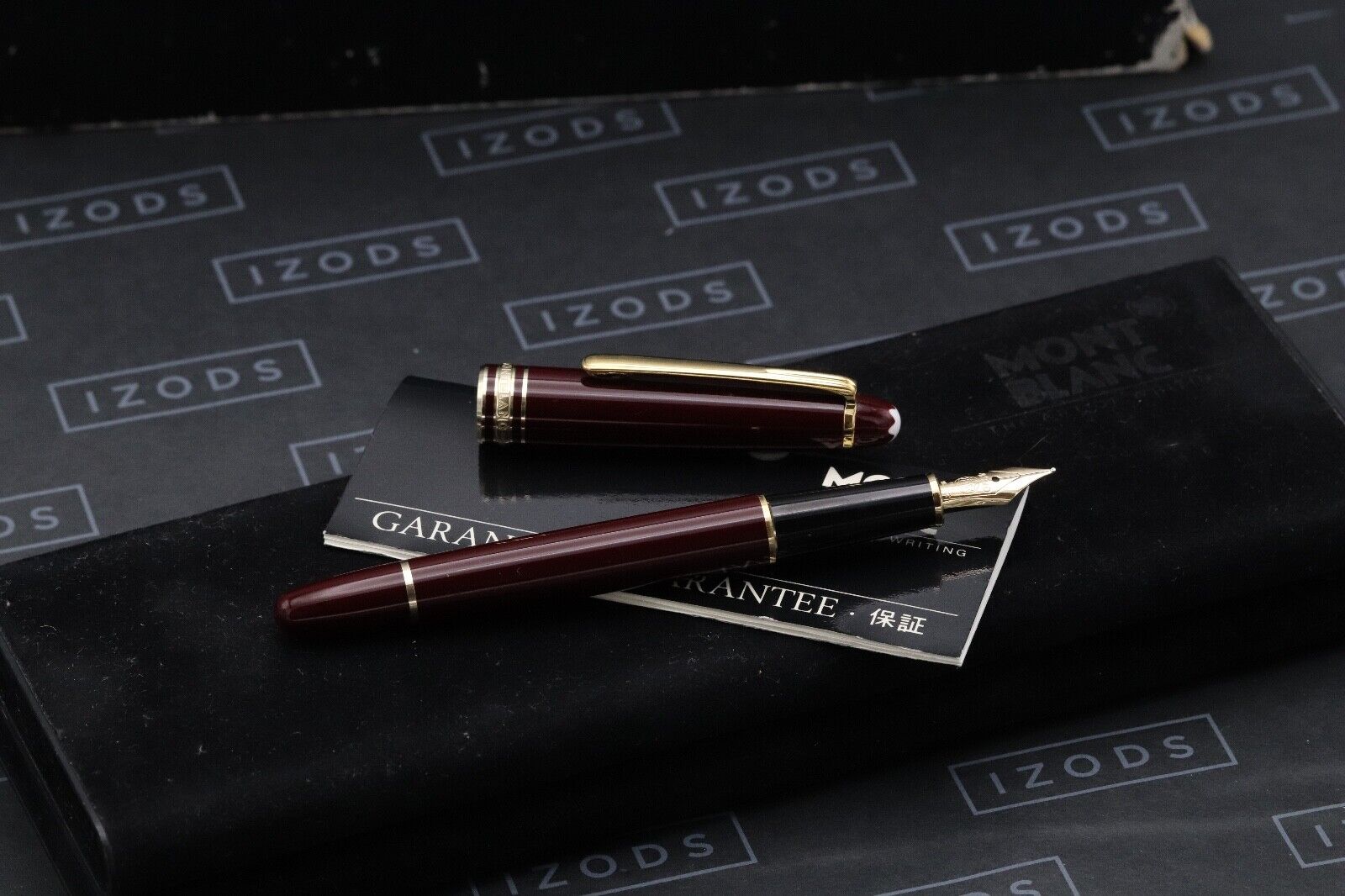 Montblanc Meisterstuck 144 Classique Bordeaux (Black Section) Fountain Pen image 1