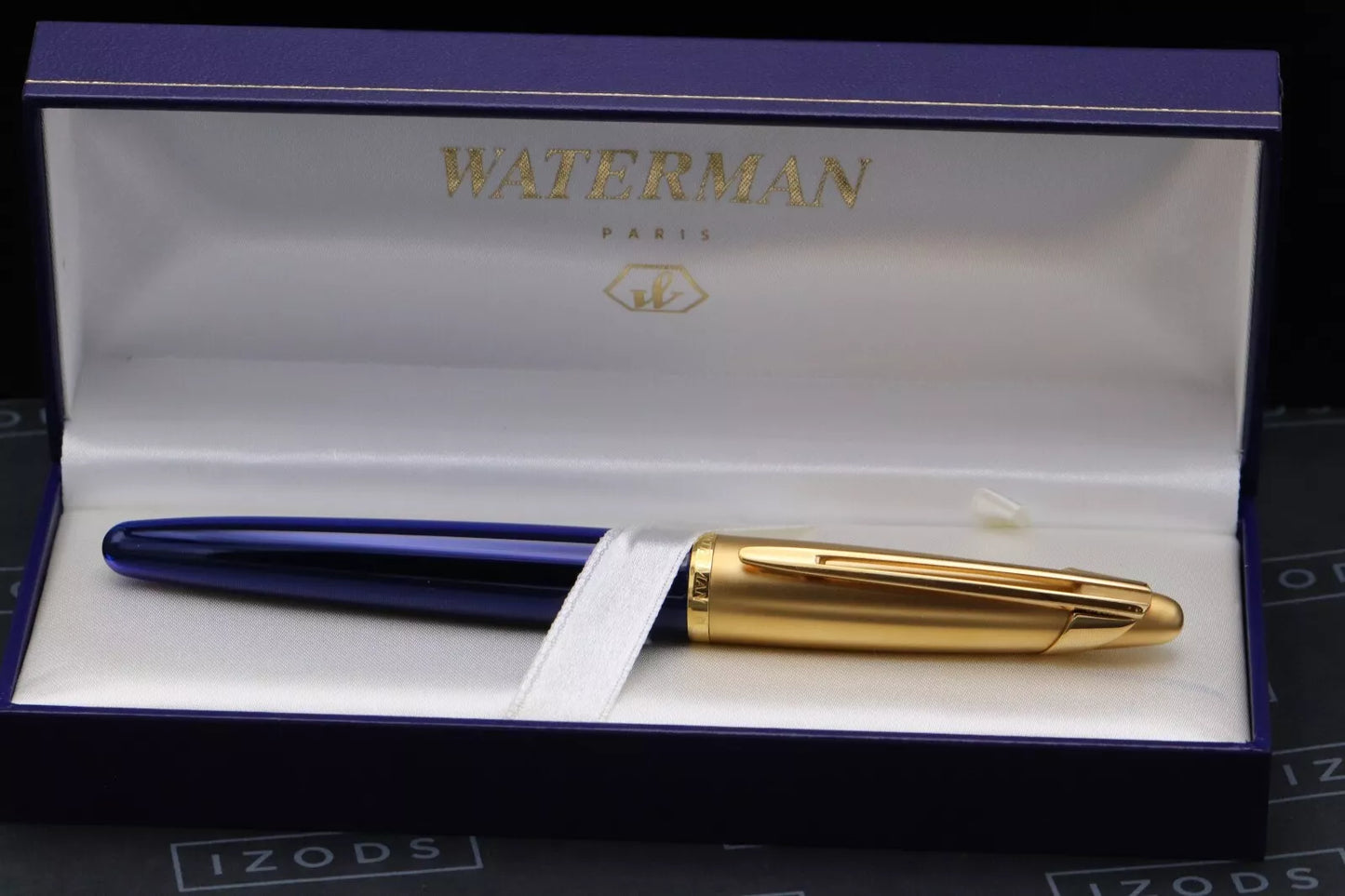 Waterman Edson Sapphire Blue Fountain Pen image 6