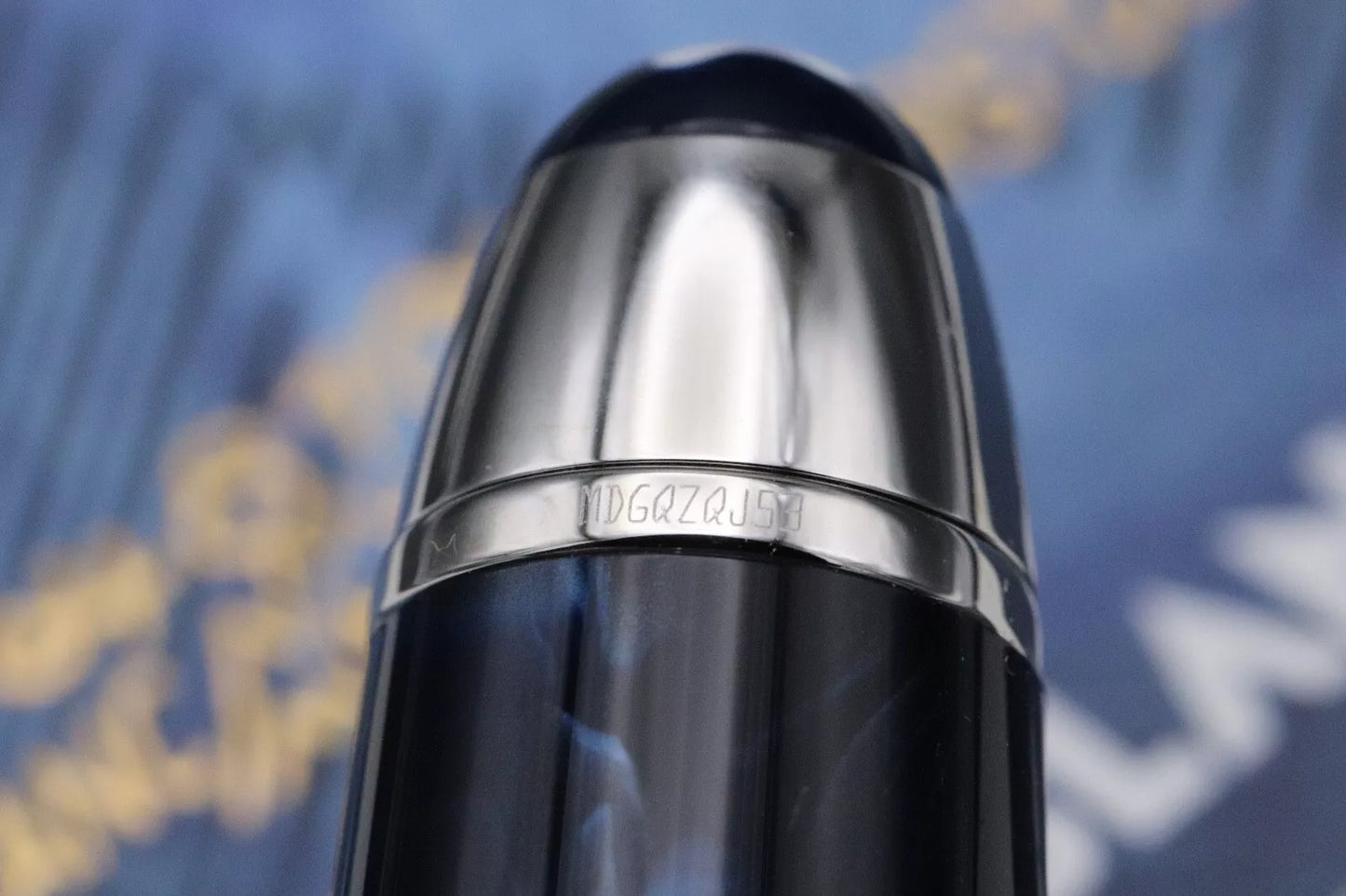 Montblanc Meisterstuck LeGrand 'Origin Collection' Blue Rollerball Pen - UNUSED image 5
